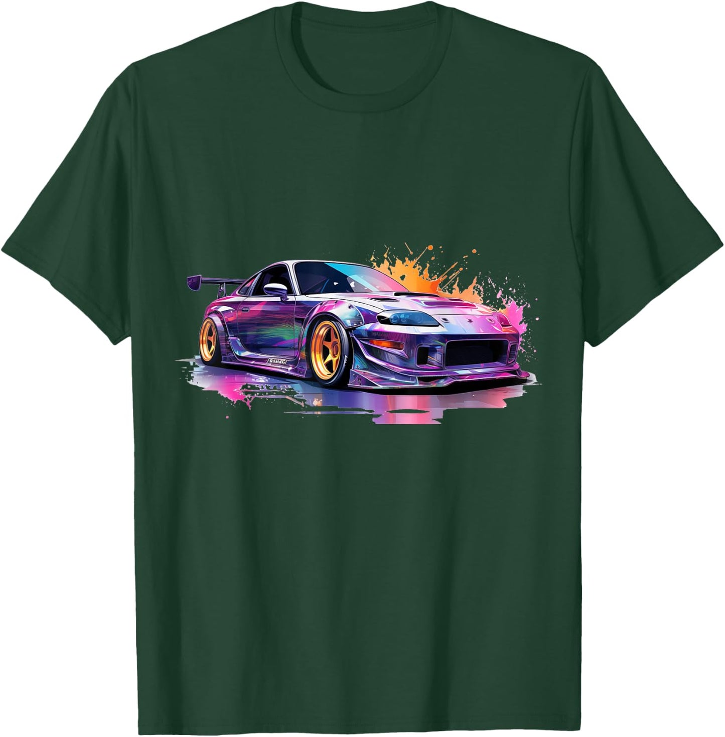 Tuning JDM Automotive Vintage Cars Retro Tuning 90s Car , black T-Shirt - T-Shirt | Forest