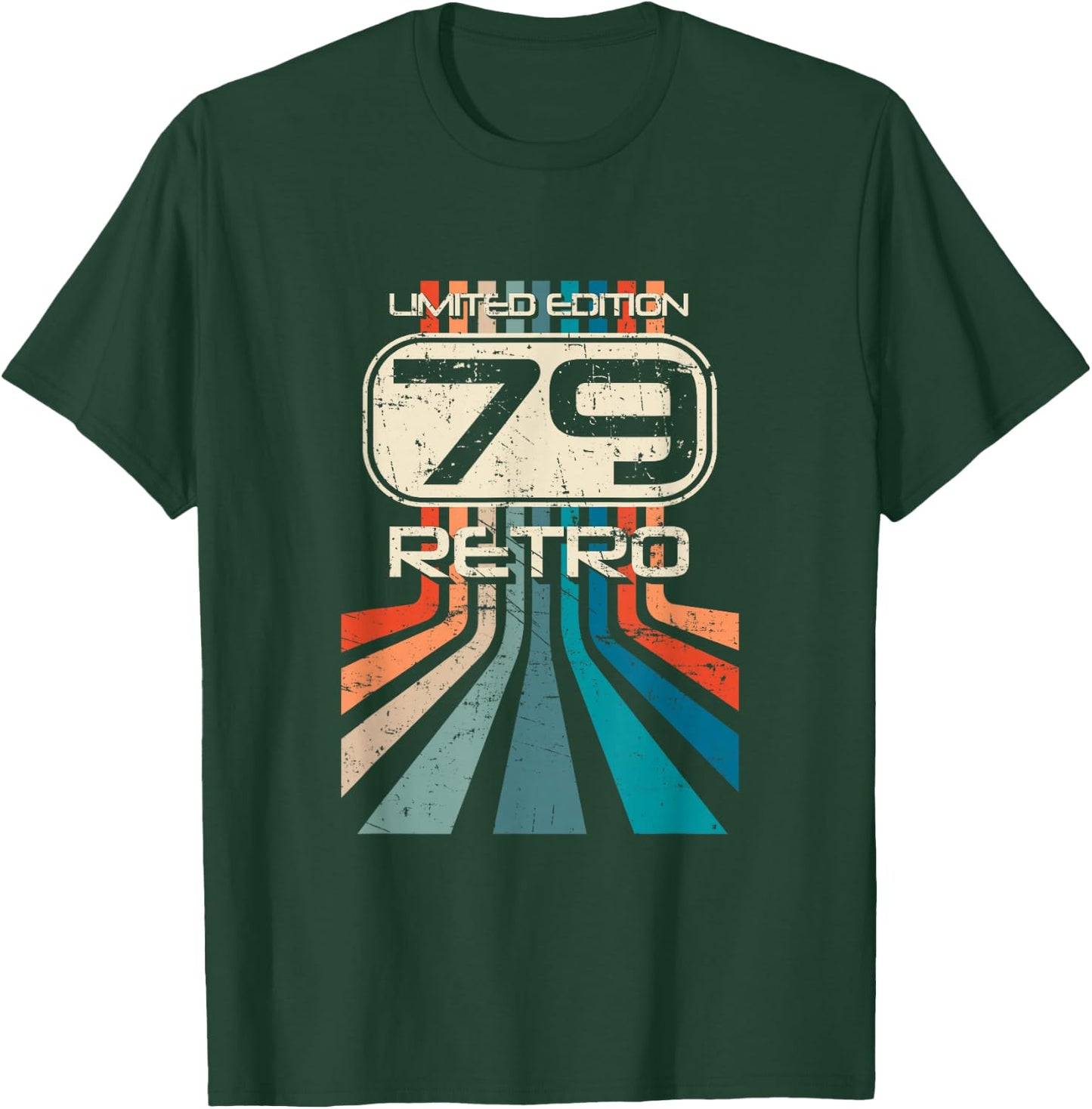 Limited Edition 1979 Retro - Jahrgangs T-Shirt - T-Shirt | Forest