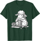 Knitting Sheep Adorable Crafting Art T-Shirt - T-Shirt | Forest