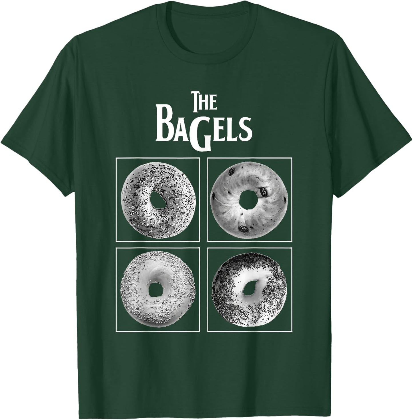 The Bagels Funny Bagel Bread Foodie Lover Bakery Food Gifts T-Shirt - T-Shirt | Forest
