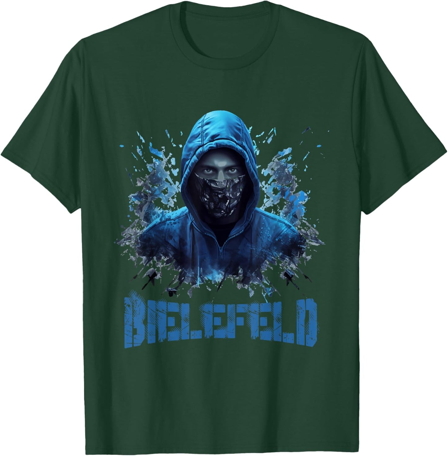 Bielefeld Bielefelder Jungs Ultras Geschenk T-Shirt - T-Shirt | Forest