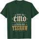 Women's A Little Bit Emo A Little Bit Yeehaw Funny Country Humor V-Neck T-Shirt - T-Shirt | Forest