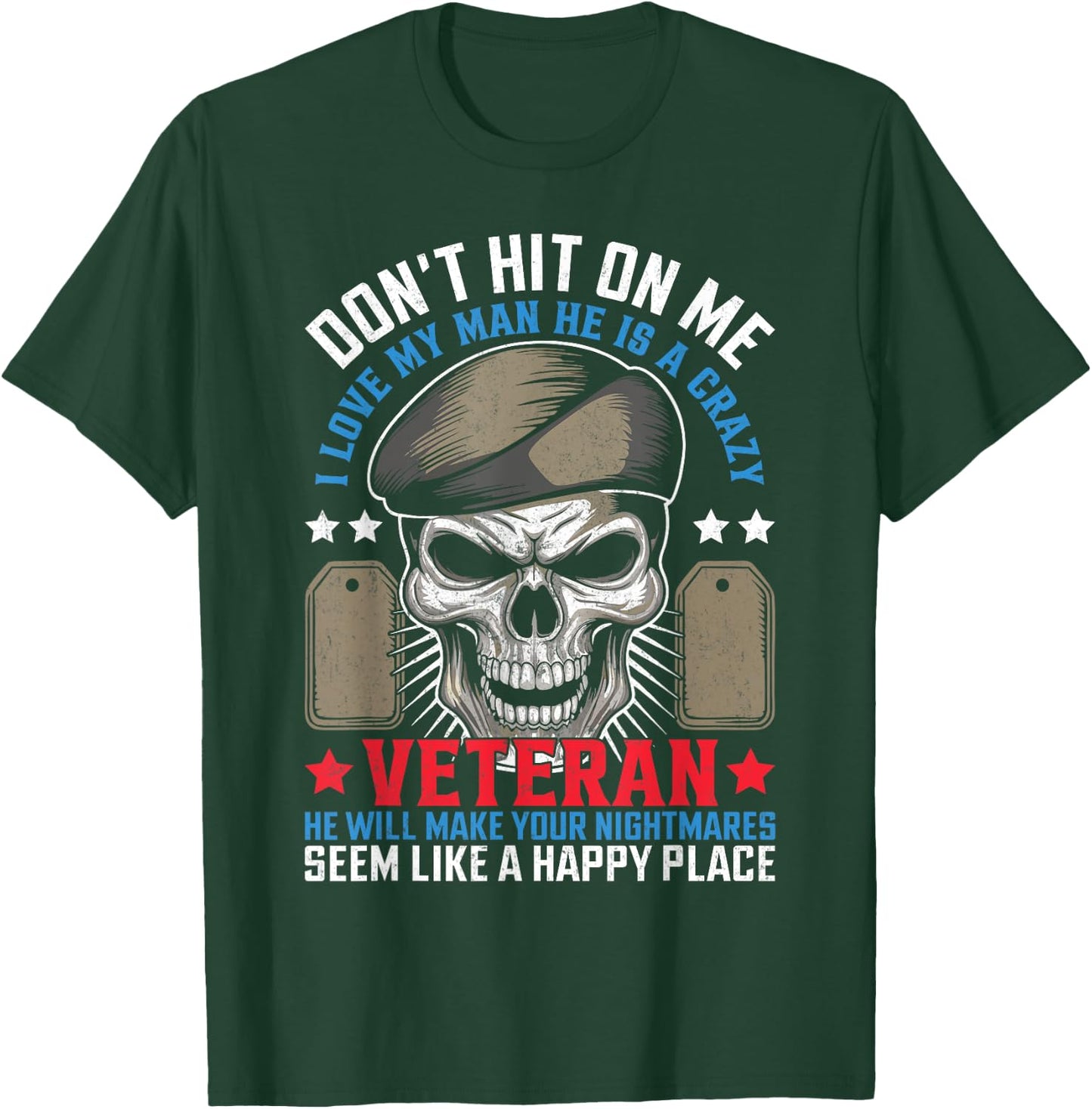 Veteran USA Veterans Day US Army America Veteran T-Shirt - T-Shirt | Forest