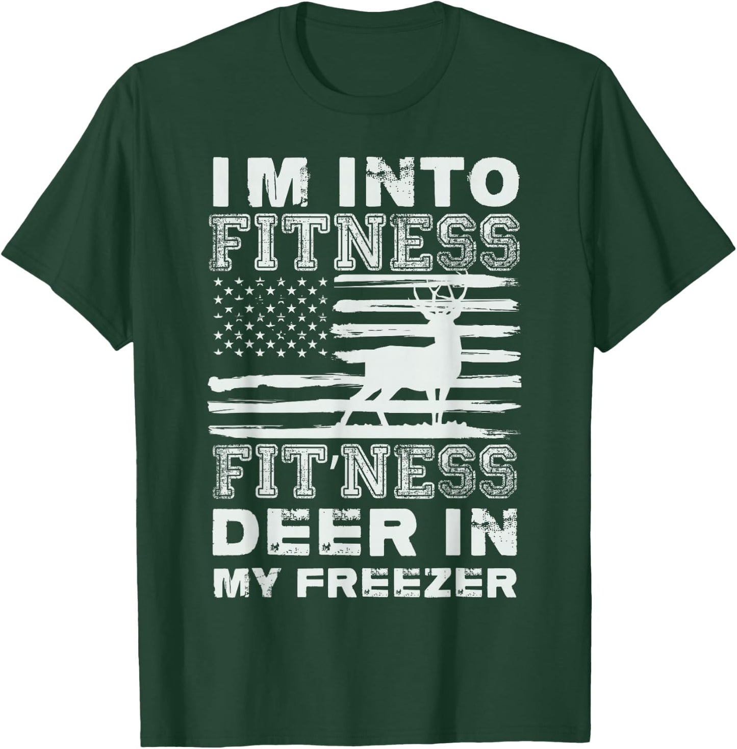 Father's Day Hunting Season Bow Hunt Elk Deer T-Shirt - T-Shirt | Forest