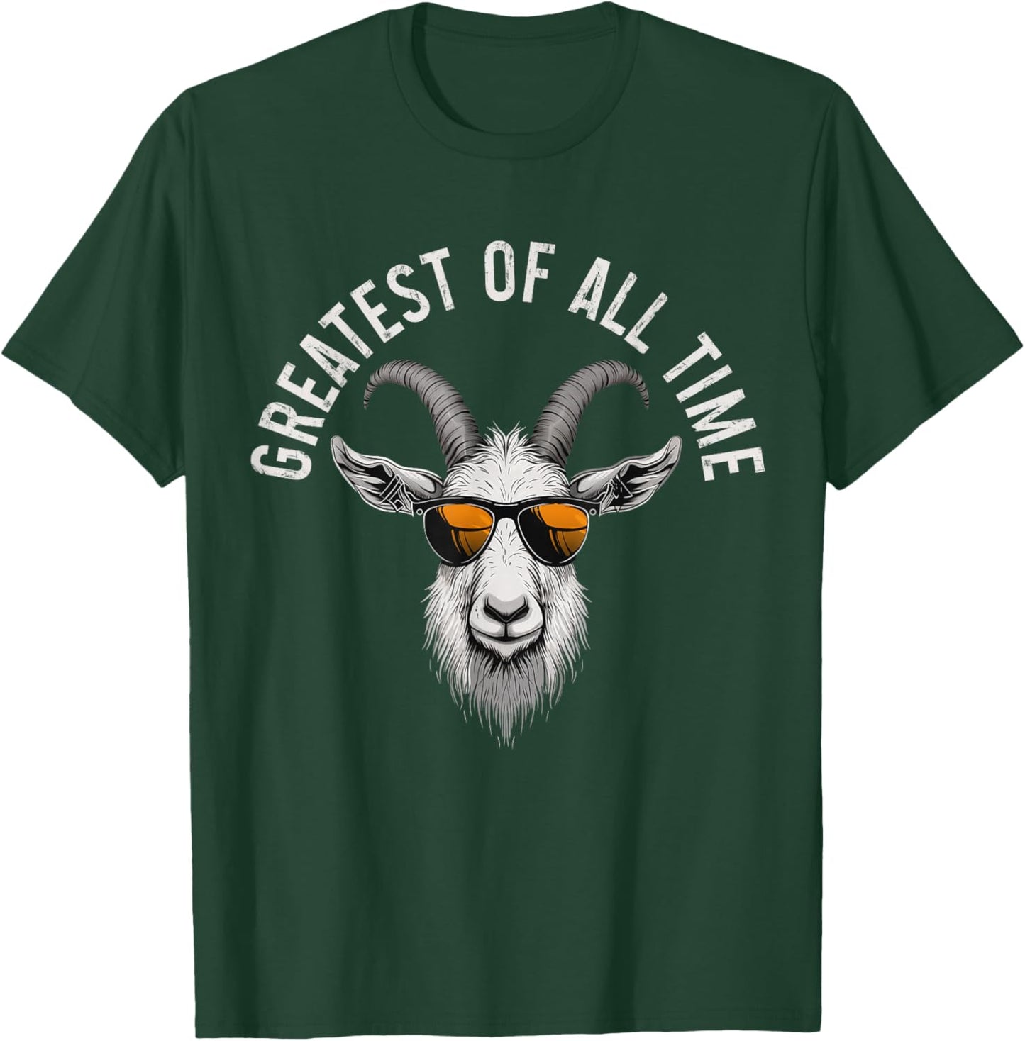 G.O.A.T. Funny Goat Lover, Farmer, Farm Animal T-Shirt - T-Shirt | Forest
