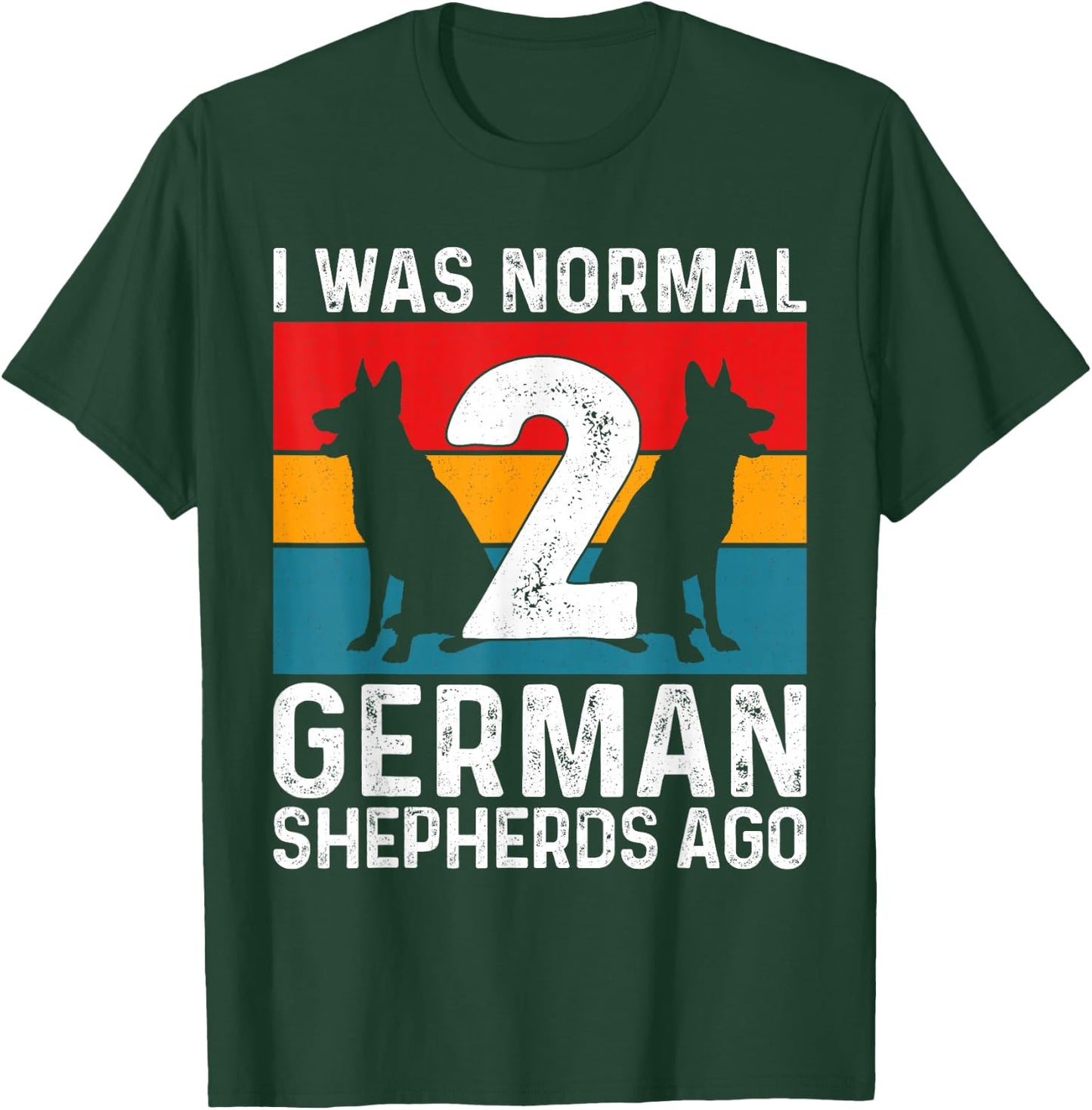 German Shepherd Men Women Dog Lover German Shepherd Puppy T-Shirt - T-Shirt | Forest