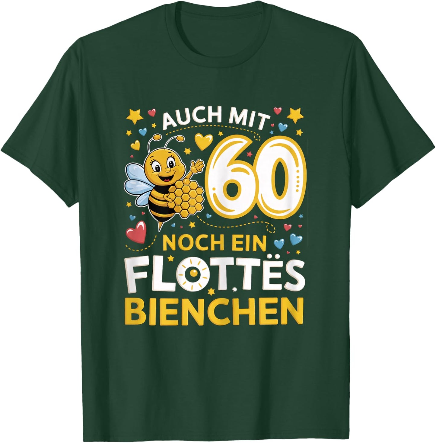 60th Birthday Woman 60 Years 1964 Decorative Funny Gift Women's , black T-Shirt - T-Shirt | Forest