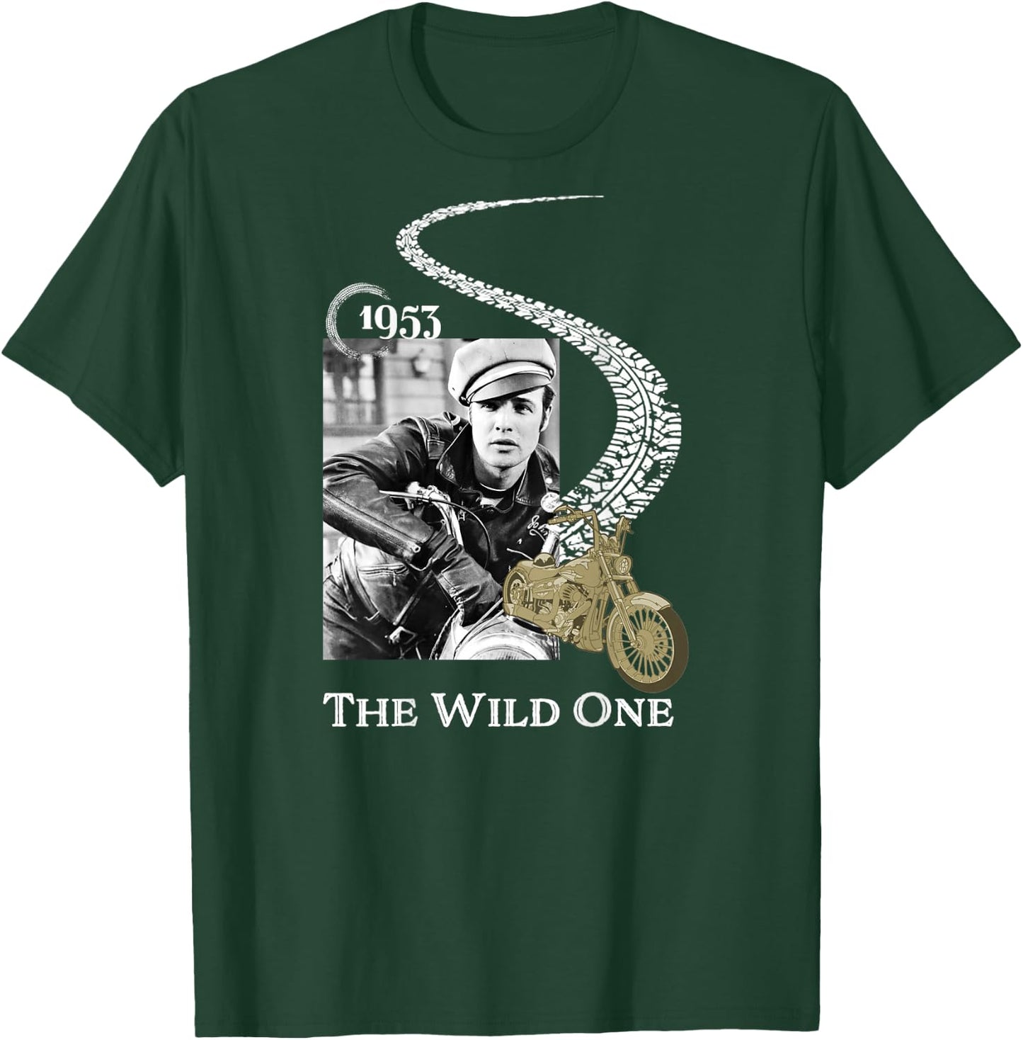 Marlon Brando_002_Back Printed T-Shirt - T-Shirt | Forest