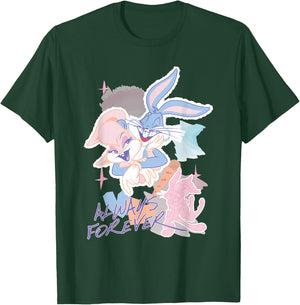 Looney Tunes Valentine's Day Lola Bugs Bunny Always Forever T-Shirt - T-Shirt | Forest