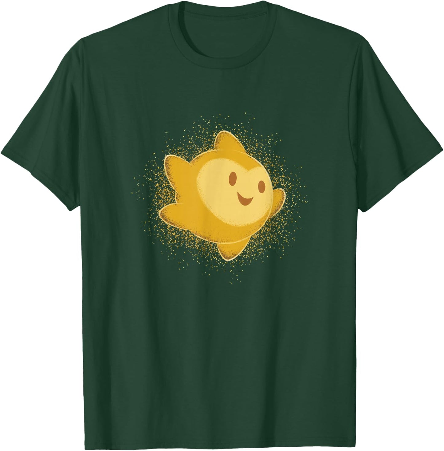 Disney Wish Shining Star Golden Celestial Portrait T-Shirt - T-Shirt | Forest