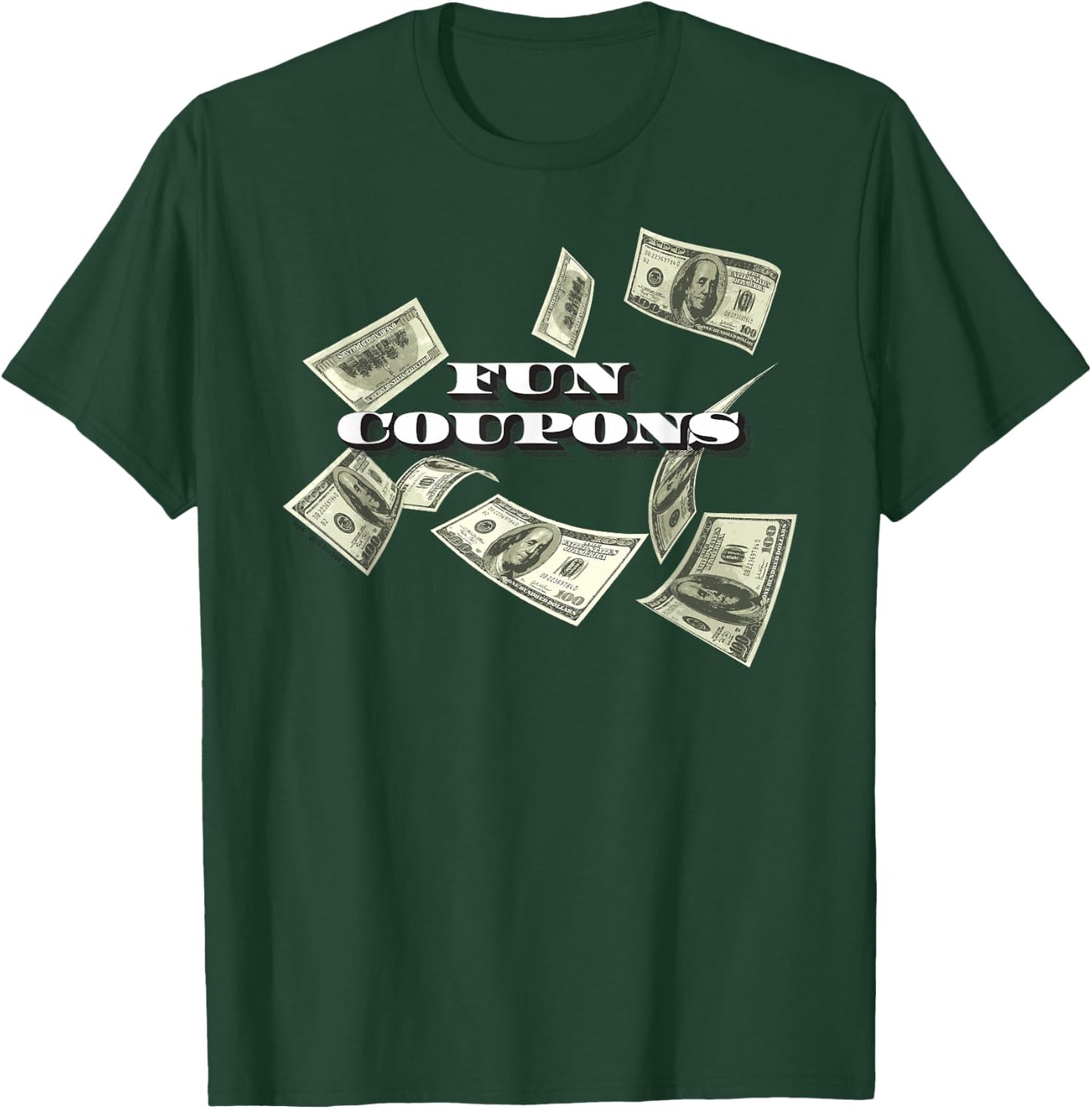 The Wolf of Wall Street Fun Coupons T-Shirt - T-Shirt | Forest