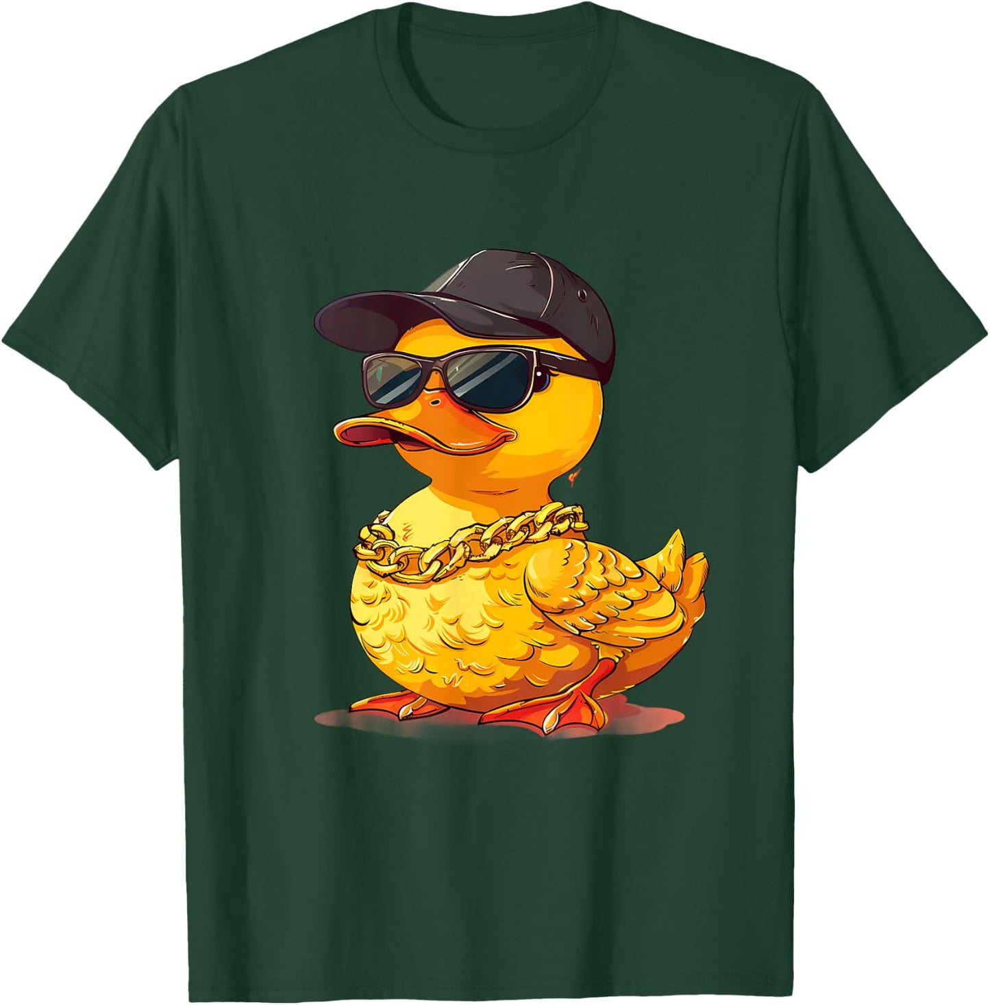 Rubber Duck Hip Hop Rubber Duckie Fashion Rubber Duckling T-Shirt - T-Shirt | Forest