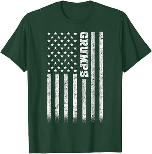 Gifts For Grumps American Flag T-Shirt - T-Shirt | Forest