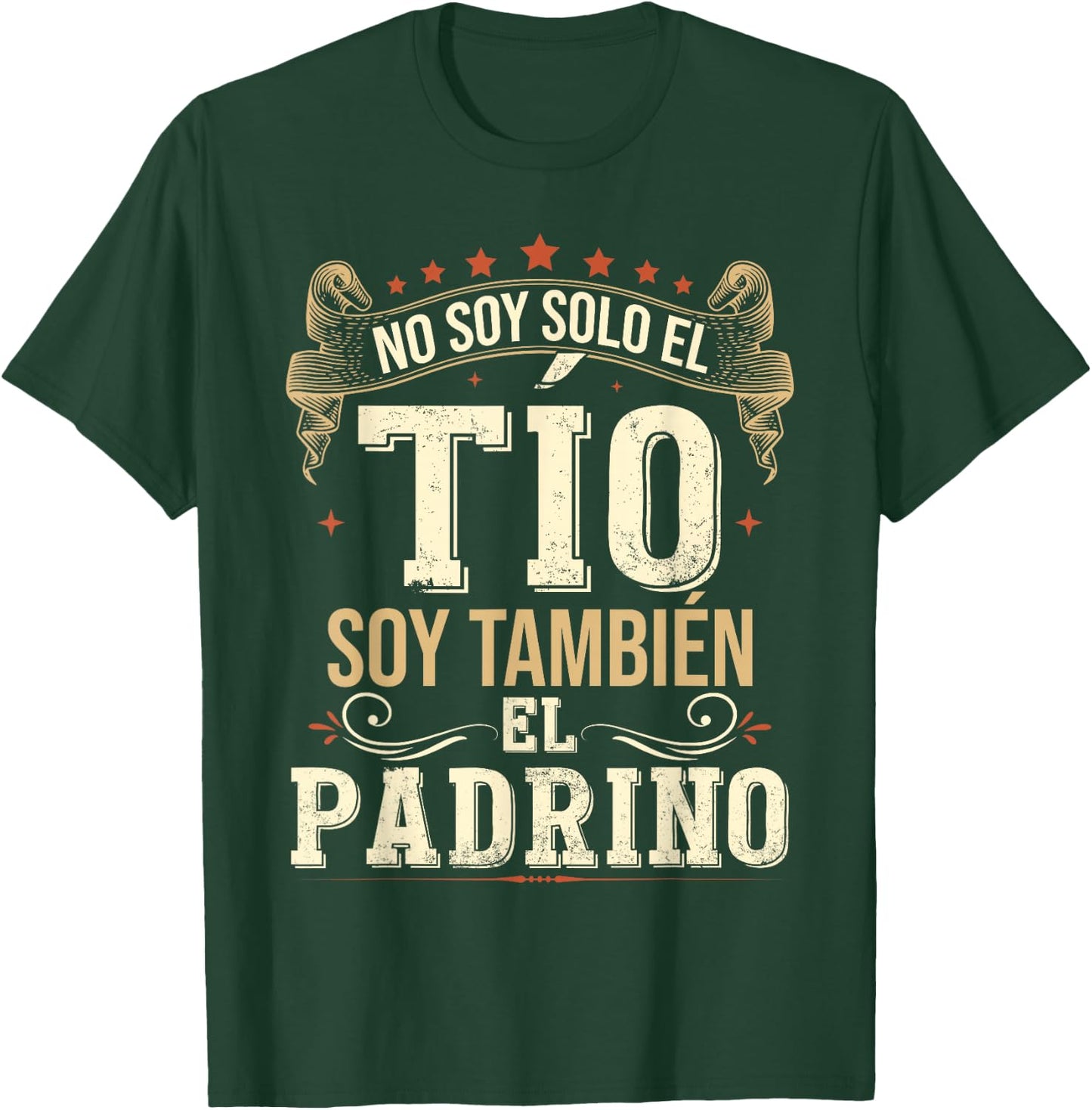Regalos Originales para Tio Primerizos Embarazo No Soy Solo El To Soy Tambien El Padrino T-Shirt - T-Shirt | Forest