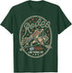 Rodeo Cowboy American Flag Western Country Southern Retro T-Shirt - T-Shirt | Forest