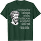 MARCUS AURELIUS with "Alles EINE Meinungsprektive" [German Language], black T-Shirt - T-Shirt | Forest