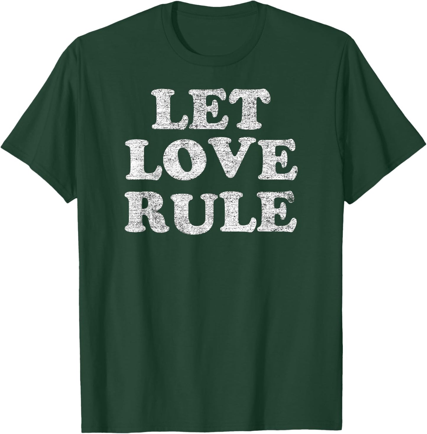 Lenny Kravitz – Let Love Rule Text T-Shirt - T-Shirt | Forest
