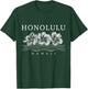 Honolulu Hawaii Hibiskus Blumen Surfer Souvenir T-Shirt - T-Shirt | Forest