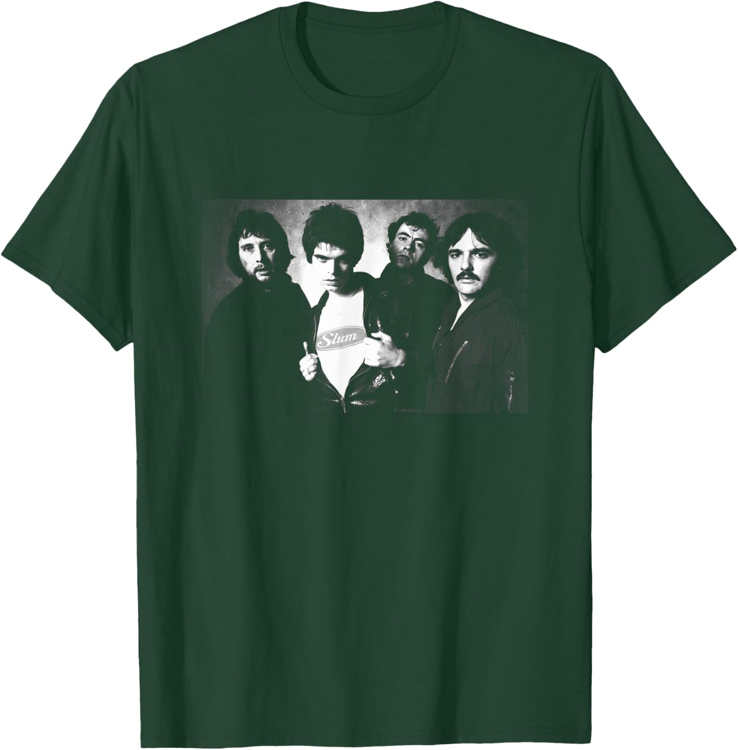 The Stranglers Band Portrait 1977 by Allan Ballard , Black, S T-Shirt - T-Shirt | Forest