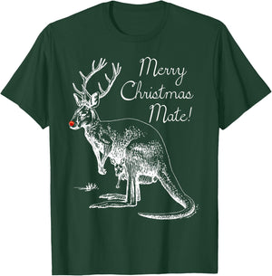 Australia Christmas Shirt - Merry Christmas Mate T-Shirt - T-Shirt | Forest