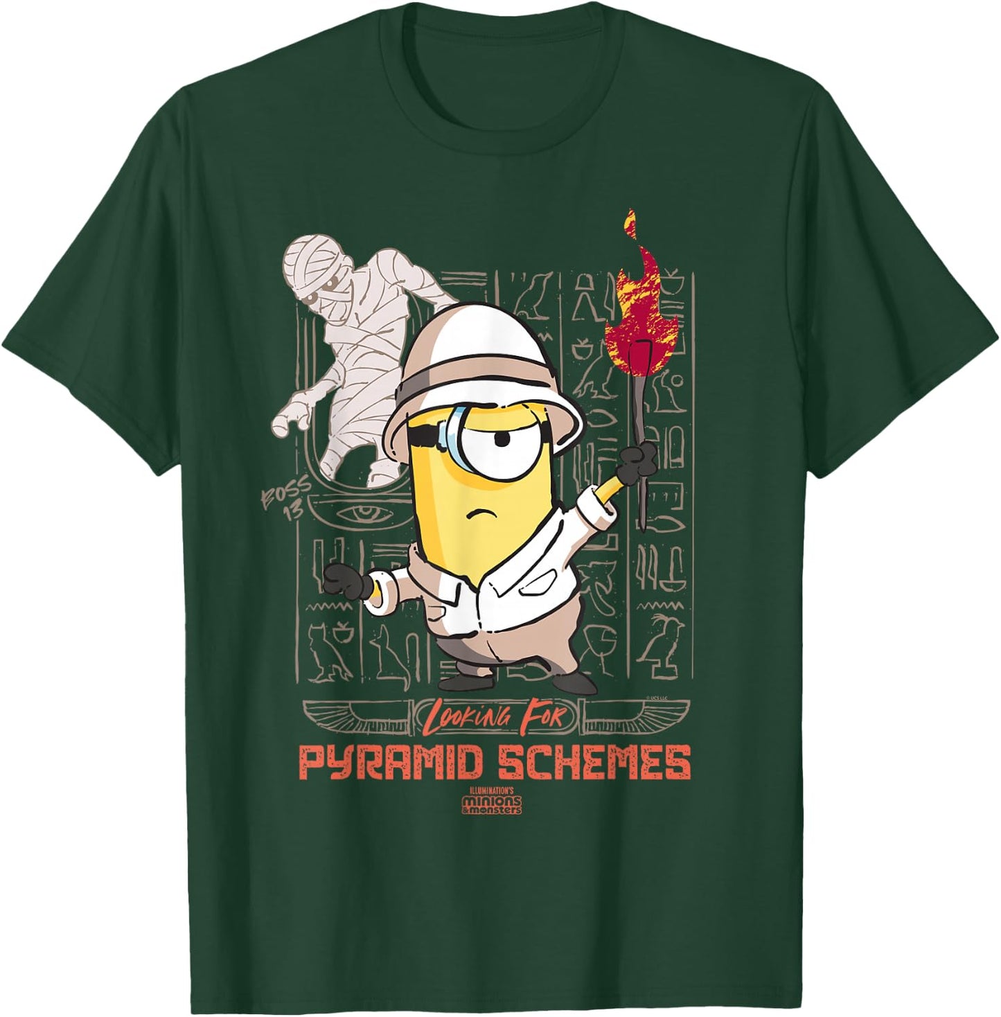 Minions & Monsters Pyramid Schemes T-Shirt - T-Shirt | Forest