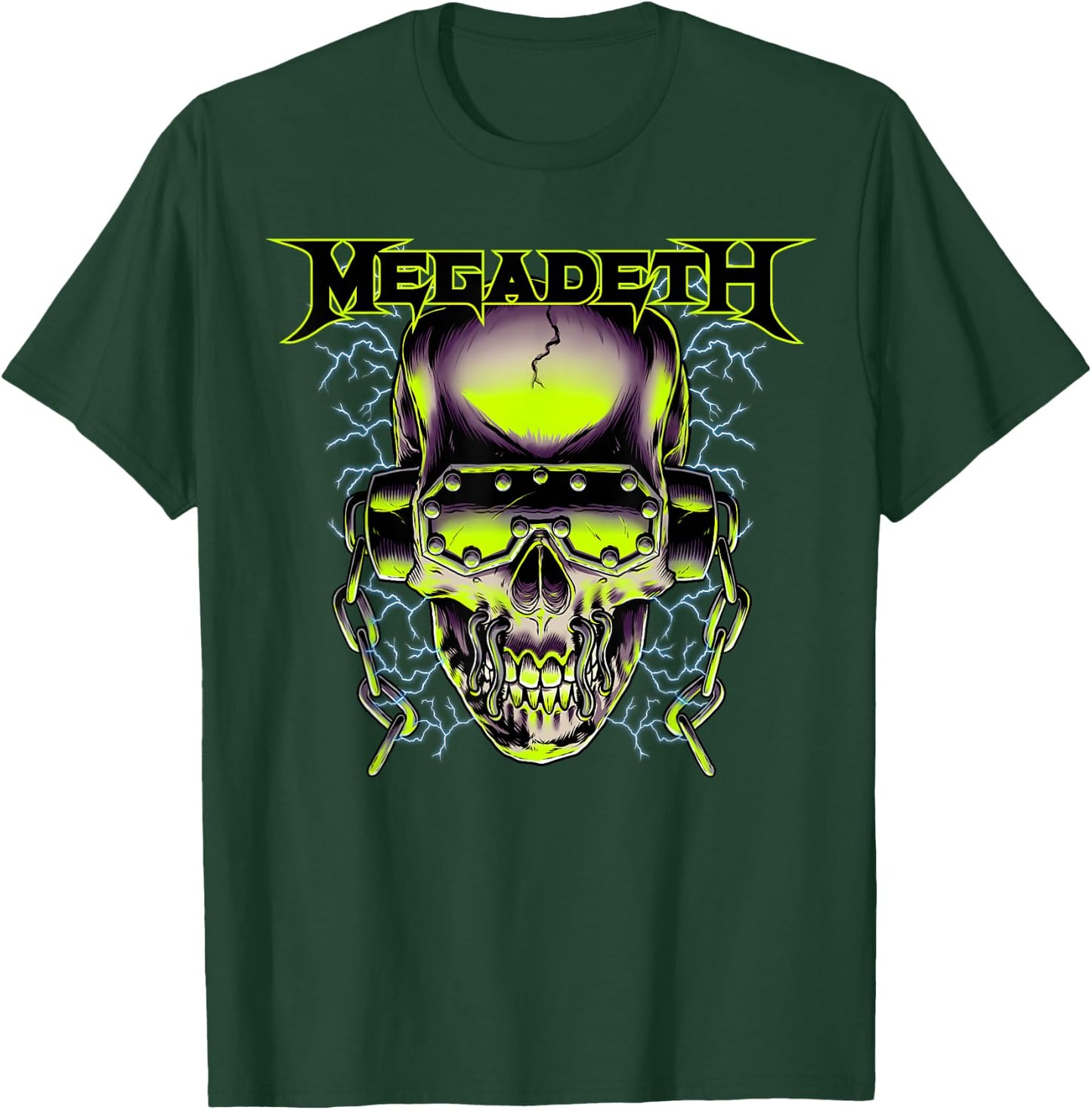 Megadeth - Lightning Vic T-Shirt - T-Shirt | Forest