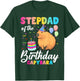 Stepdad Of The Birthday Capybara Girl Bday Party Family T-Shirt - T-Shirt | Forest