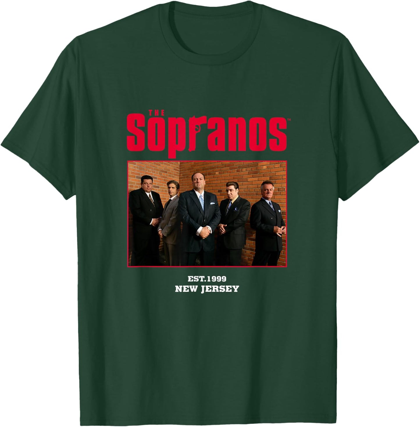 Sopranos, New Jersey team broadcasts Crime photo series T-Shirt - T-Shirt | Forest
