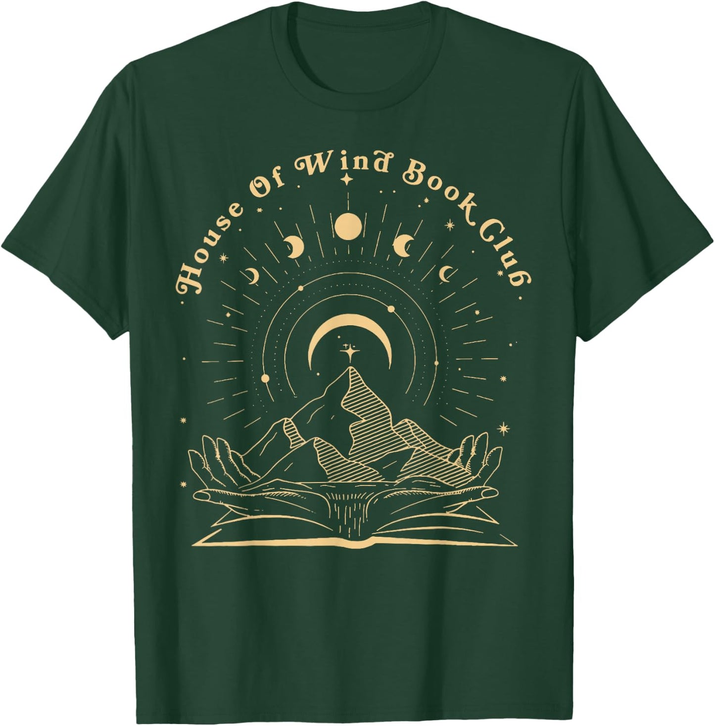 House Of Wind Book club T-Shirt - T-Shirt | Forest