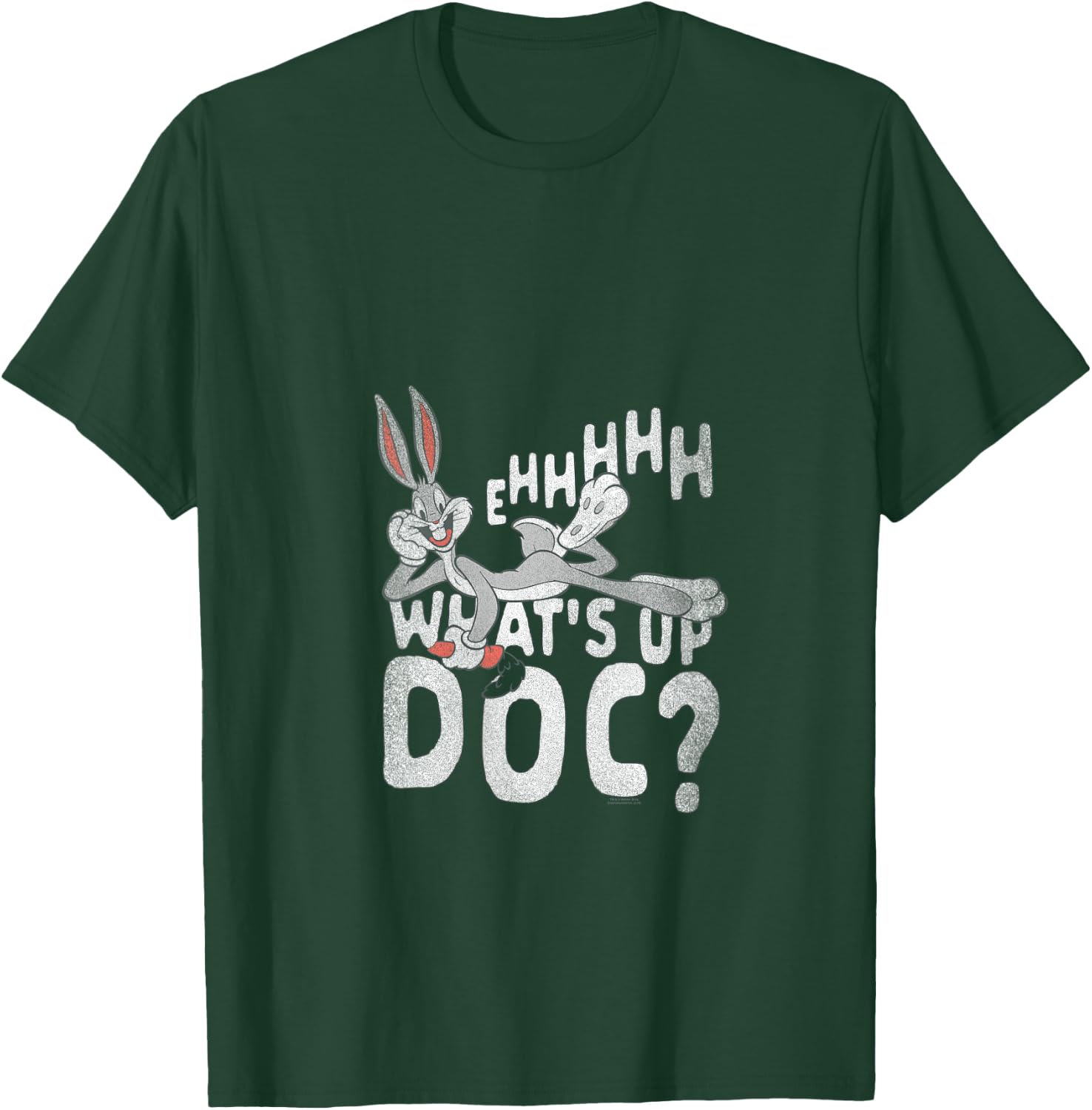 Looney Tunes Bugs Bunny What's Up Doc? V-Neck T-Shirt - T-Shirt | Forest