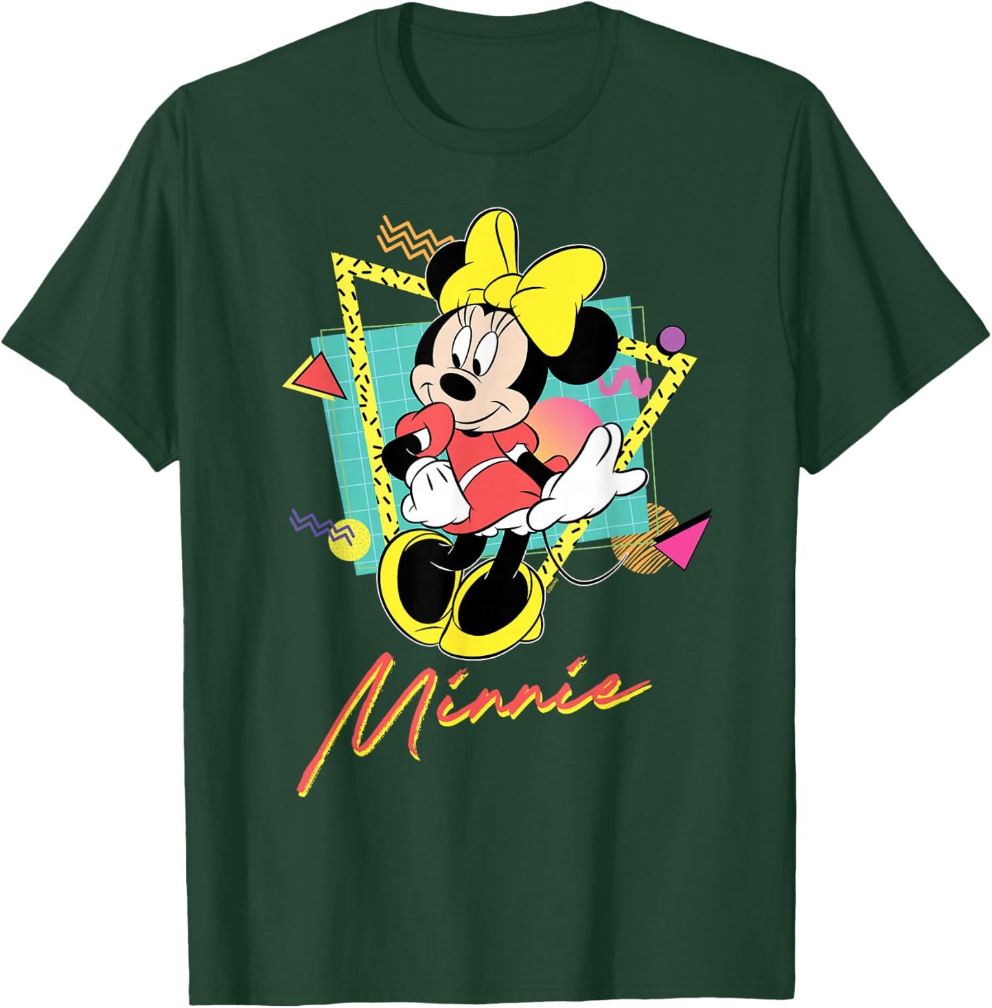 Disney Minnie Mouse Retro ’90s Couples Matching Valentine’s T-Shirt - T-Shirt | Forest