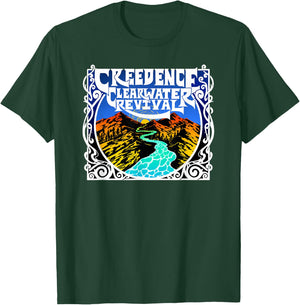 Creedence Clearwater Revival River T-Shirt - T-Shirt | Forest