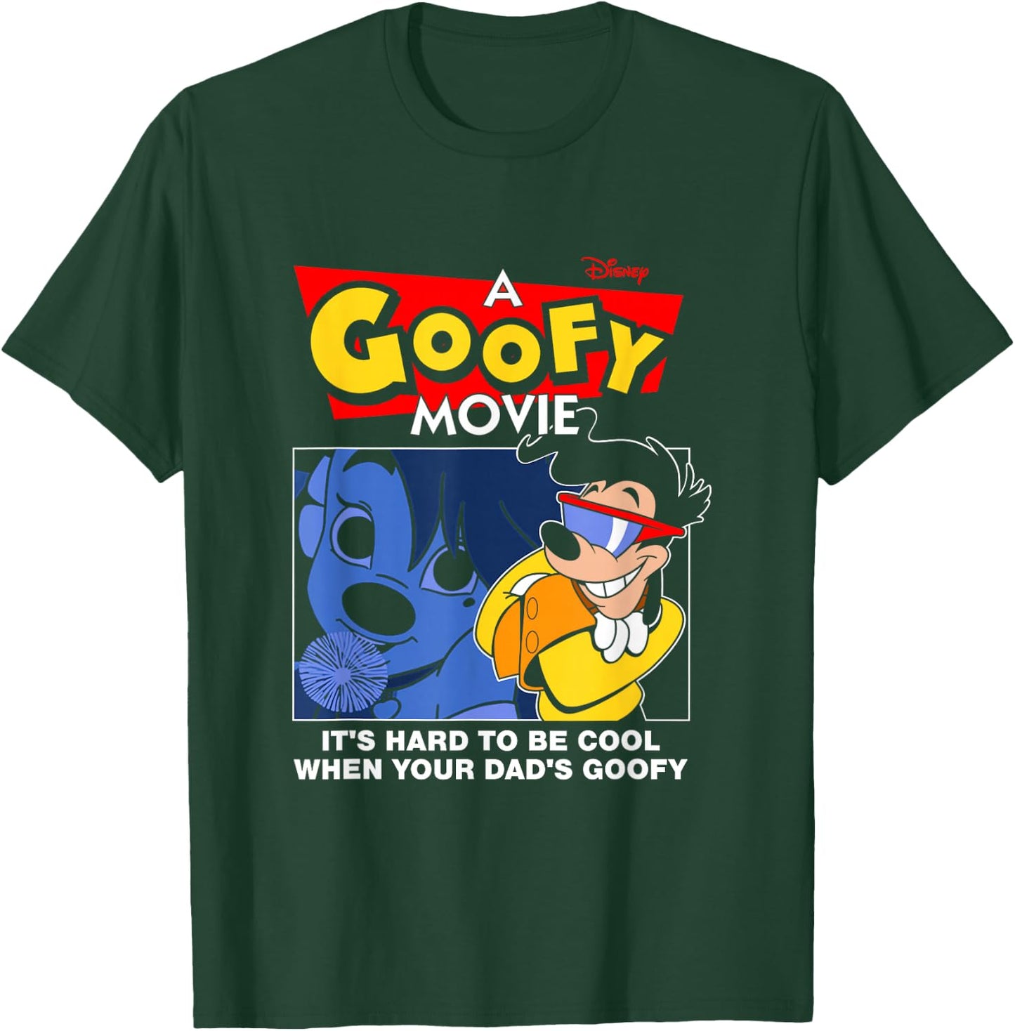 Disney A Goofy Movie Be Cool Max Movie Poster T-Shirt - T-Shirt | Forest