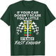 If Your Car Doesnt Scare You Funny Drag Racing Lover Car Guy T-Shirt - T-Shirt | Forest