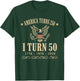 Funny America Turns 250 I Turn 50 1976 2026 50th Birthday T-Shirt - T-Shirt | Forest
