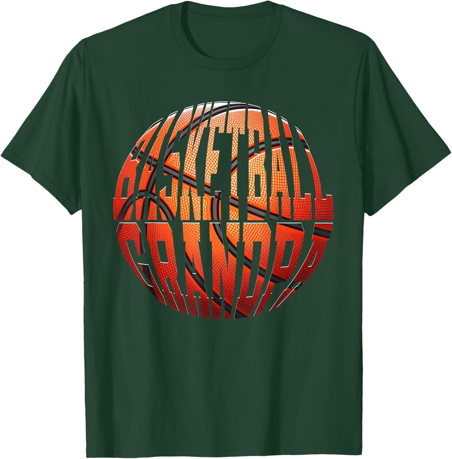Basketball Grandpa T-Shirt - T-Shirt | Forest