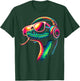 Snake With Sunglasses And DJ Headphones T-Shirt - T-Shirt | Forest