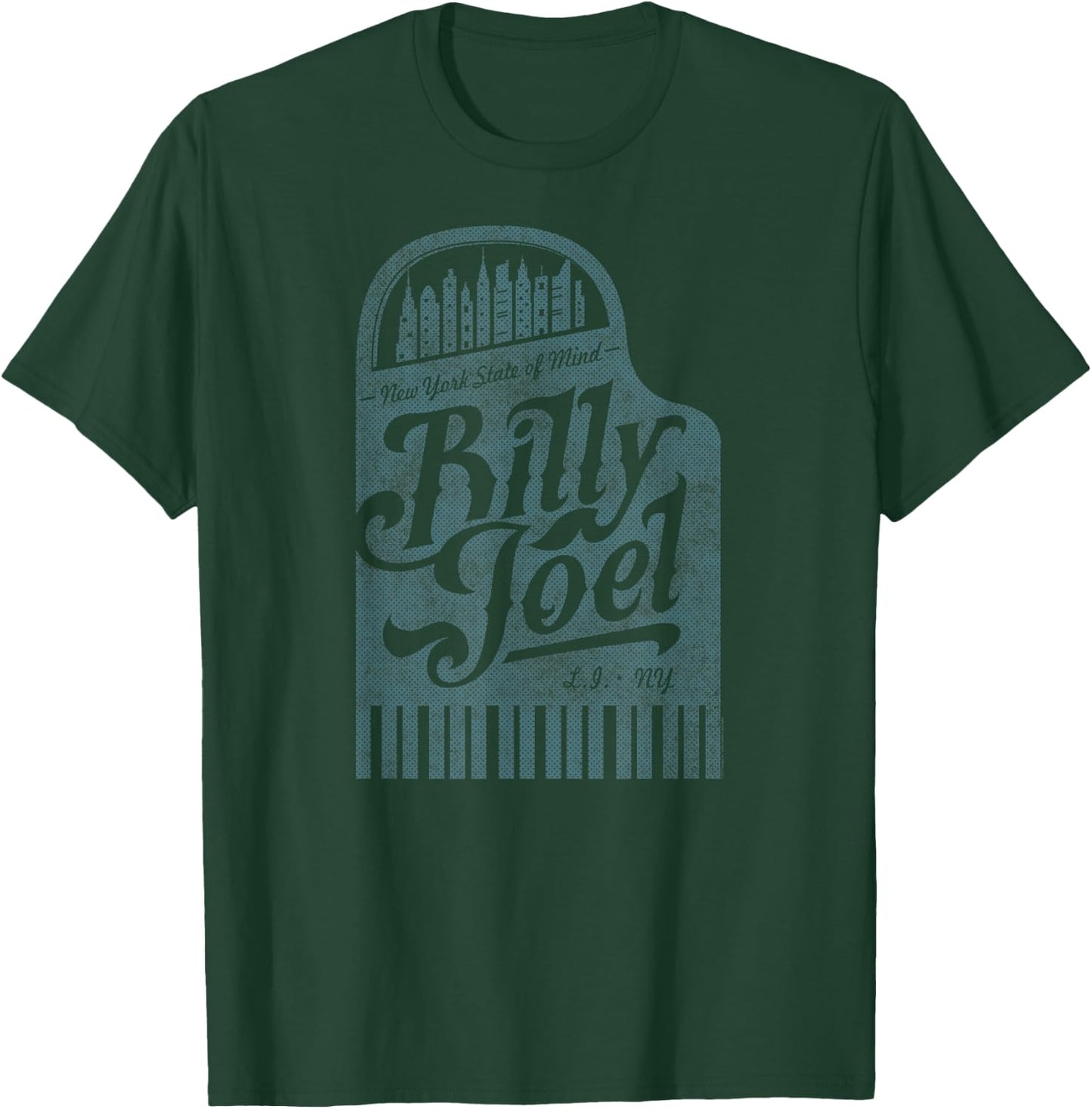 Billy Joel - L.I. x N.Y. T-Shirt - T-Shirt | Forest