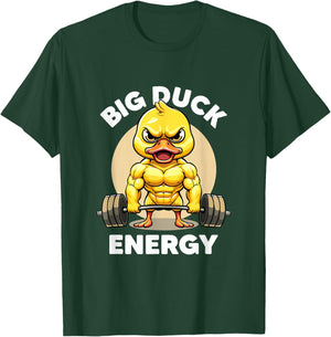 Big Duck Energy Duck Lovers Funny Gym Gewichtheben Ente T-Shirt - T-Shirt | Forest