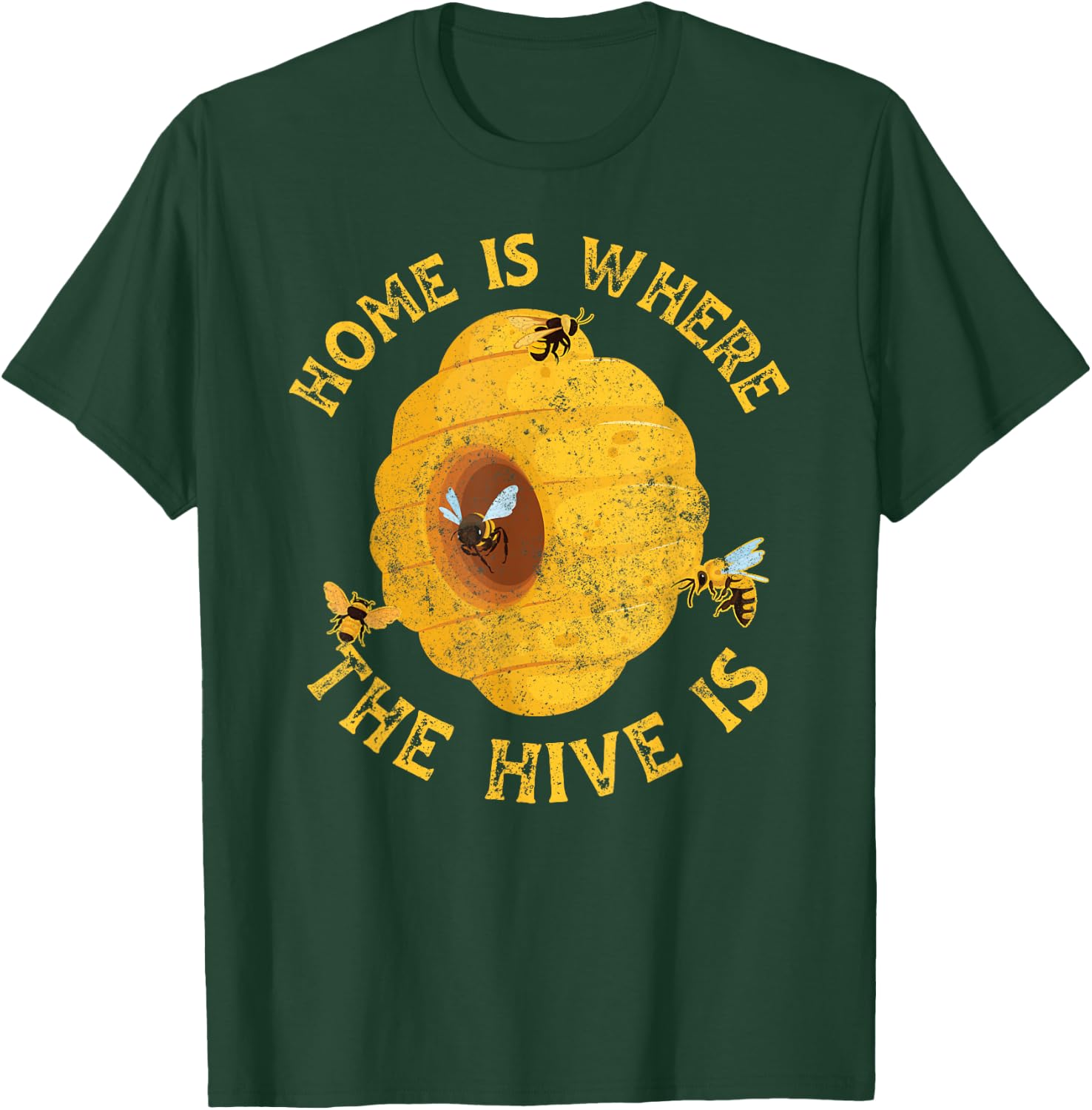 Beekeeper Bee Hive Bee T-Shirt - T-Shirt | Forest