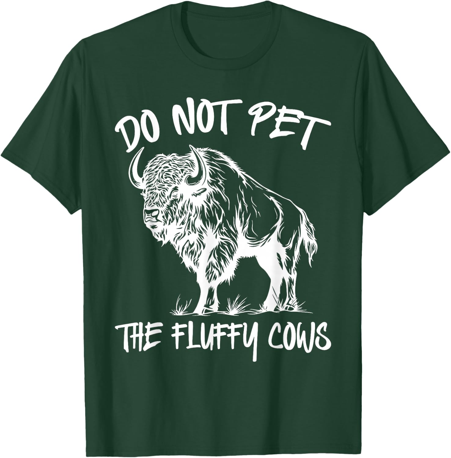 Sorry I'm Late I Saw a Fluffy Cow, Highland Cow Breeder T-Shirt - T-Shirt | Forest