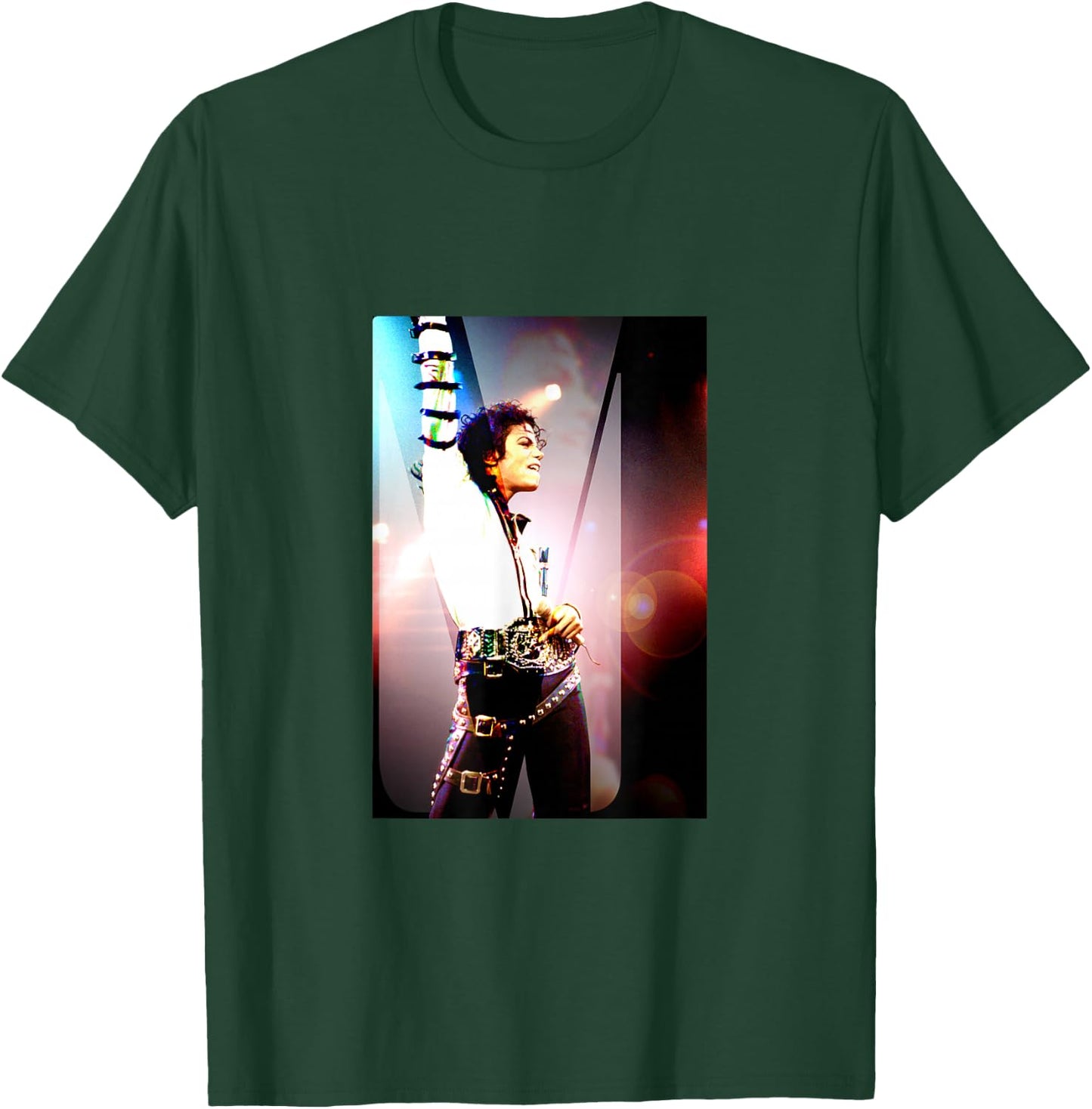 Michael Jackson_017 , Black, S T-Shirt - T-Shirt | Forest