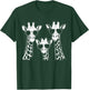 Giraffes Family With Sunglasses - Giraffe T-Shirt - T-Shirt | Forest
