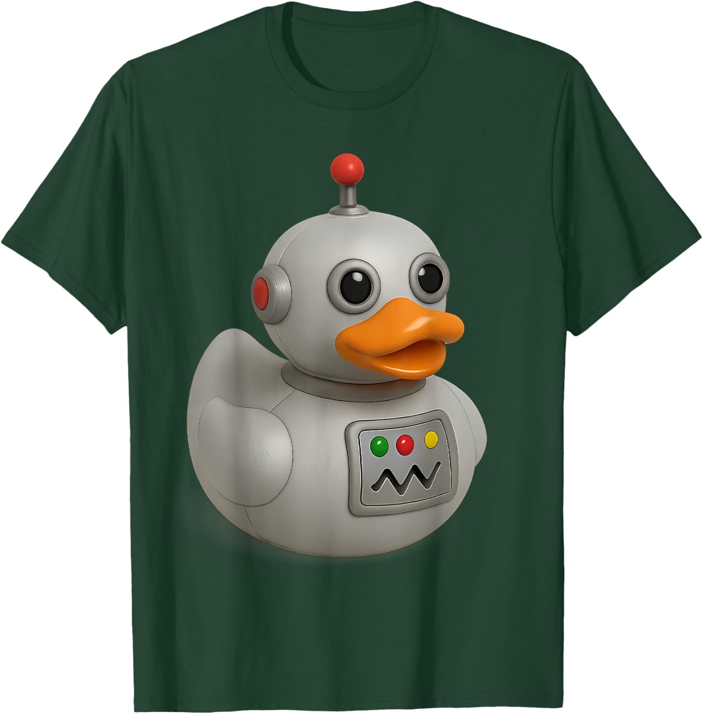 Robot Rubber Duck T-Shirt - T-Shirt | Forest