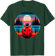 Ladybug Insect Sunset Retro Style Vintage 80s 70s T-Shirt - T-Shirt | Forest