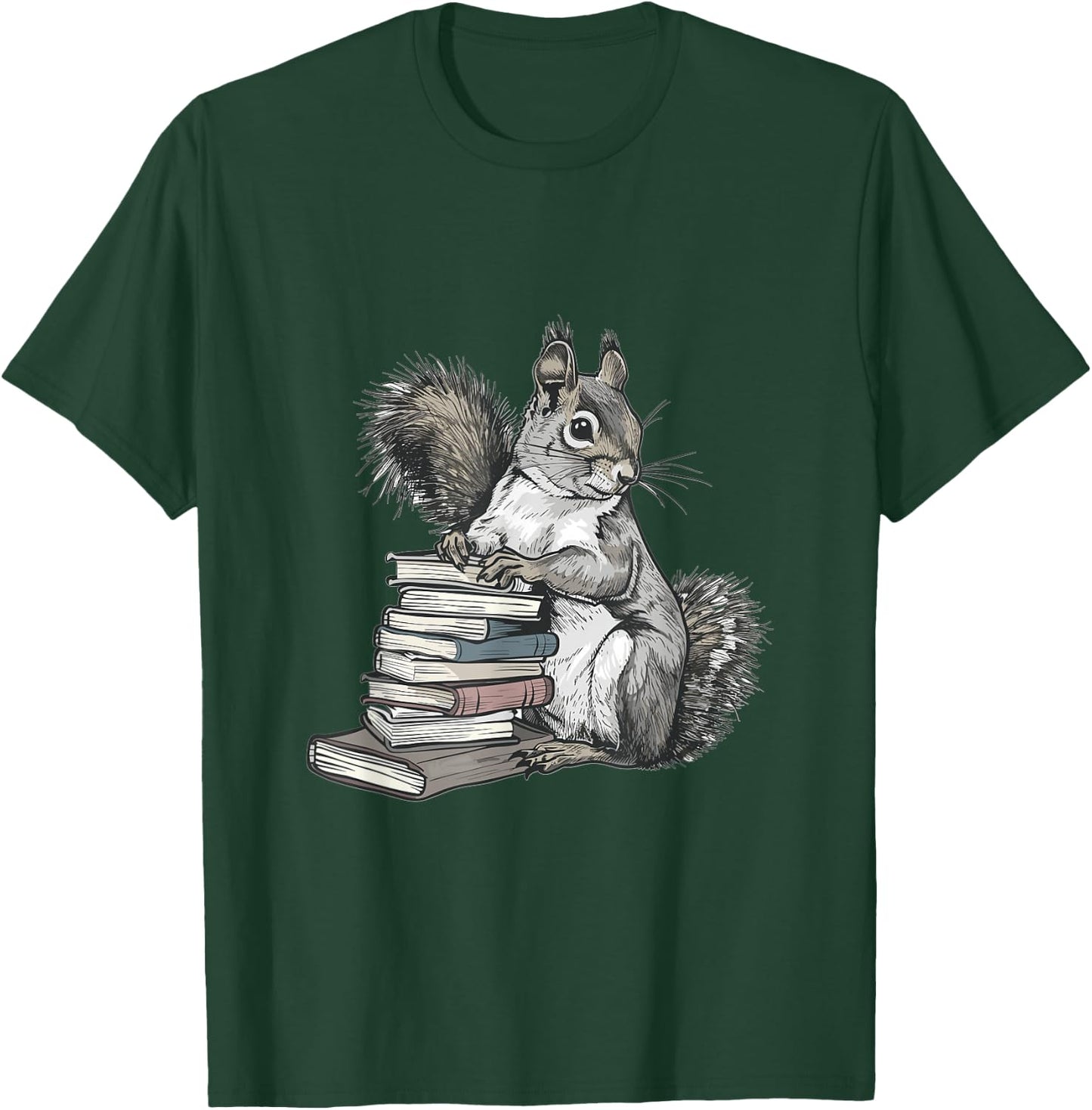Squirrel Animal Lover Graphic T-Shirt - T-Shirt | Forest