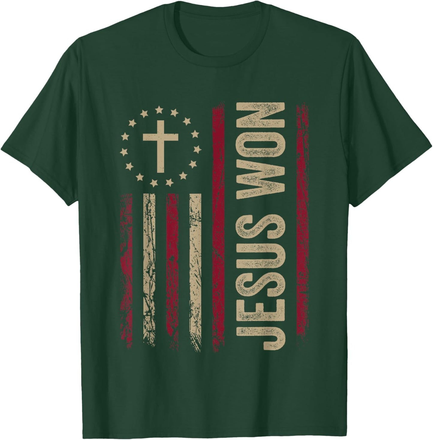 Jesus Won T-Shirt - T-Shirt | Forest