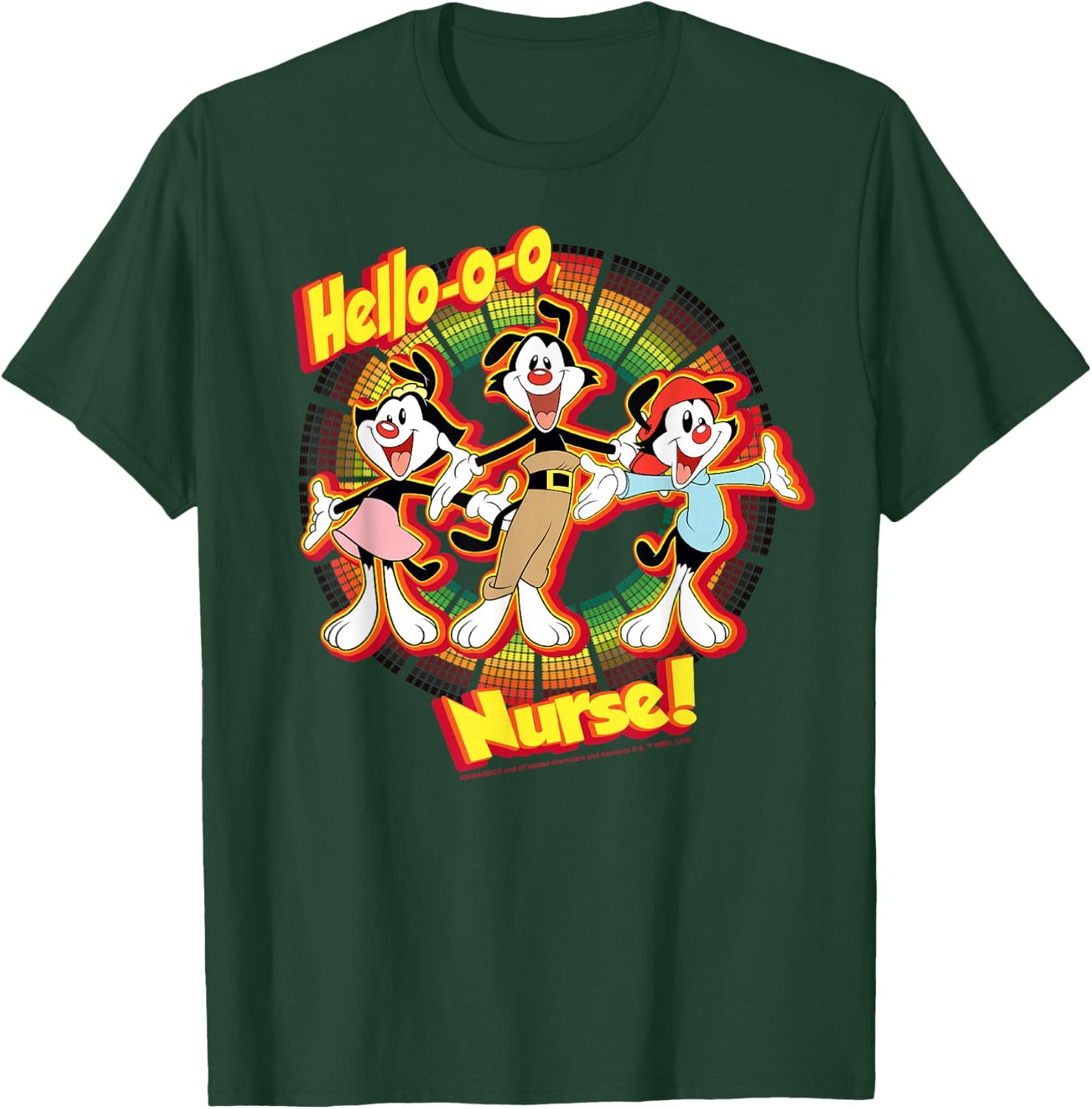 Animaniacs Group Shot Hello-o-o Nurse T-Shirt - T-Shirt | Forest