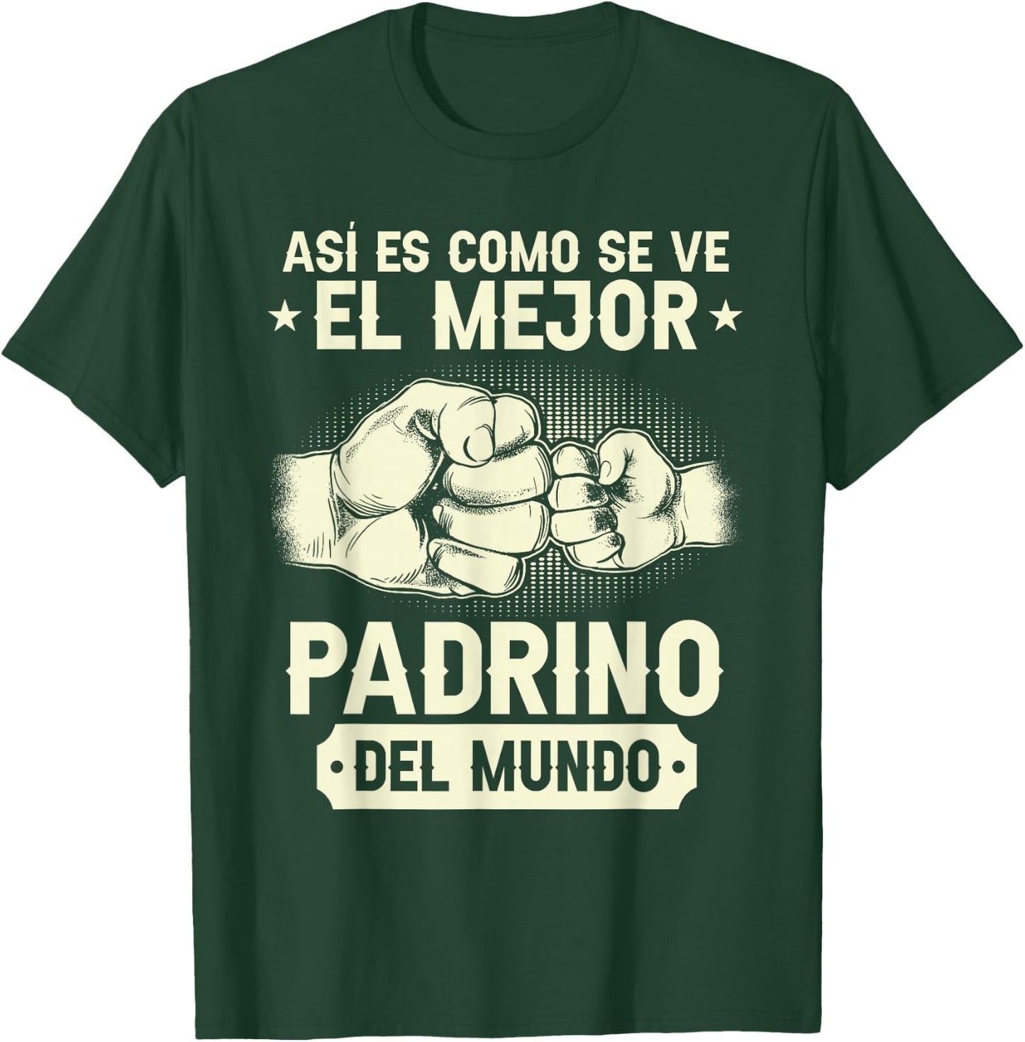 El Mejor Padrino Del Mundo T-Shirt - T-Shirt | Forest