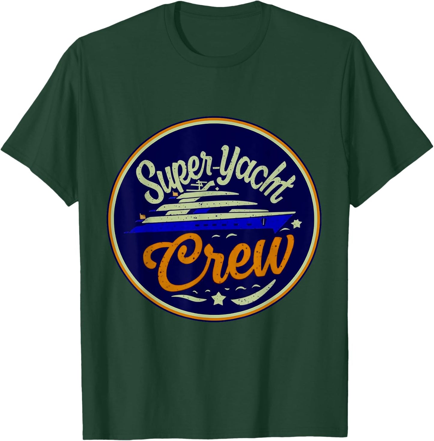Super Yacht Crew T-Shirt - T-Shirt | Forest